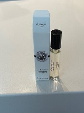 Brand New in Box Diptyque Eau Rose Eau de Toilette mini Spray Fragrance 5ml